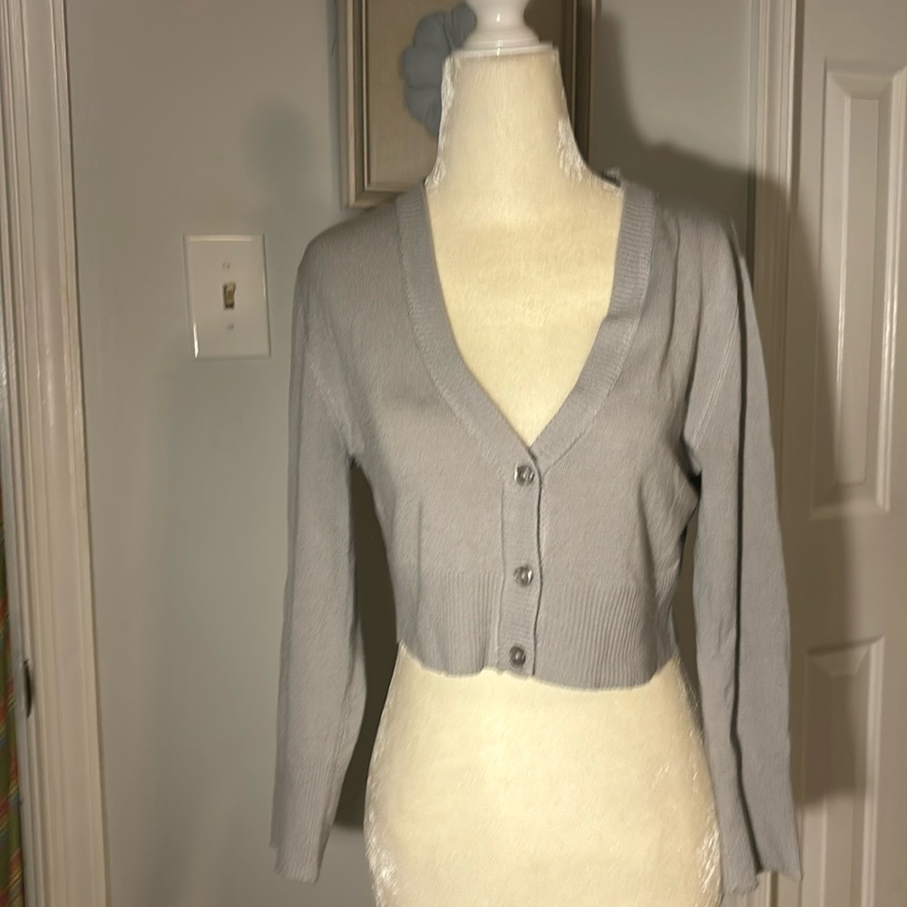 JUST IN TIME FOR SWEATER WEATHER!!! Cute FERVOUR 3 button cardigan